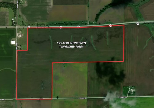 153 Acre Livingston County, Newtown Township Farm