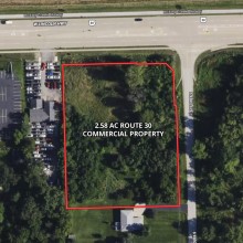 2.75 AC 9301 W. Lincoln Hwy. Commercial Site