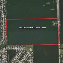 80 AC New Lenox Twp Farm