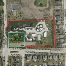5.39 AC Plainfield Development Site