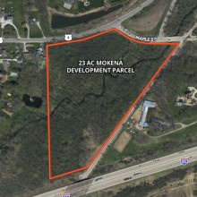 23 Acre Mokena Development Property