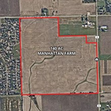 140 Acre Fritz Manhattan Development at Cedar Farm